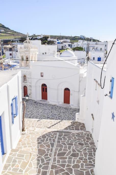 Το Πάνω Σπίτι Της Μαριάνθης Villa Márpissa Dış mekan fotoğraf